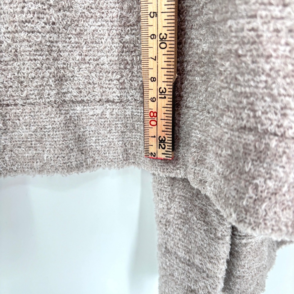 Barefoot Dreams CozyChic Lite Hooded Open Cardigan Soft Knit Pockets Size 1X - Picture 12 of 14